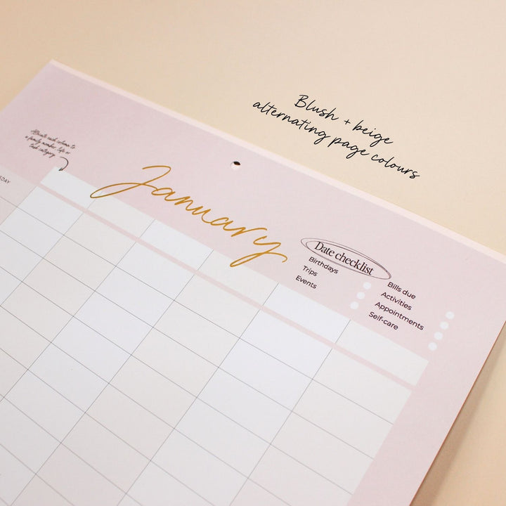 2027 Family Wall Planner