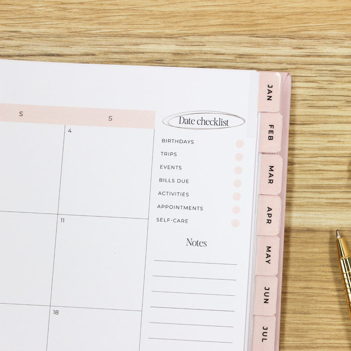 2026 Classic Planner - Blush