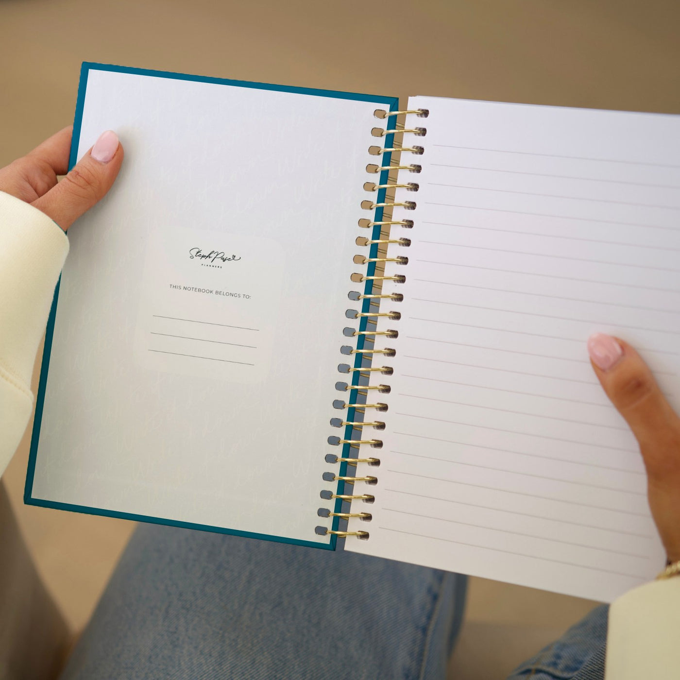 'Write it Down' A5 Notebook - Teal