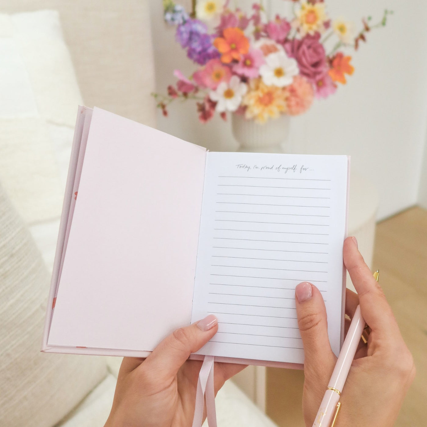'Moments For Me' A6 Reflection Notebook - ADD TO CART to receive