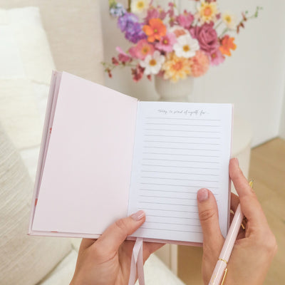'Moments For Me' A6 Reflection Notebook - ADD TO CART to receive