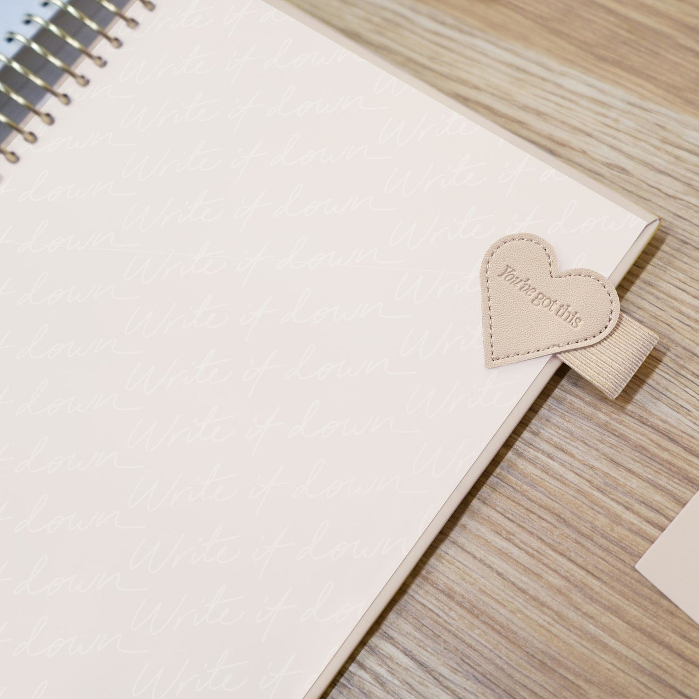 Stick-on Pen Loop - Beige