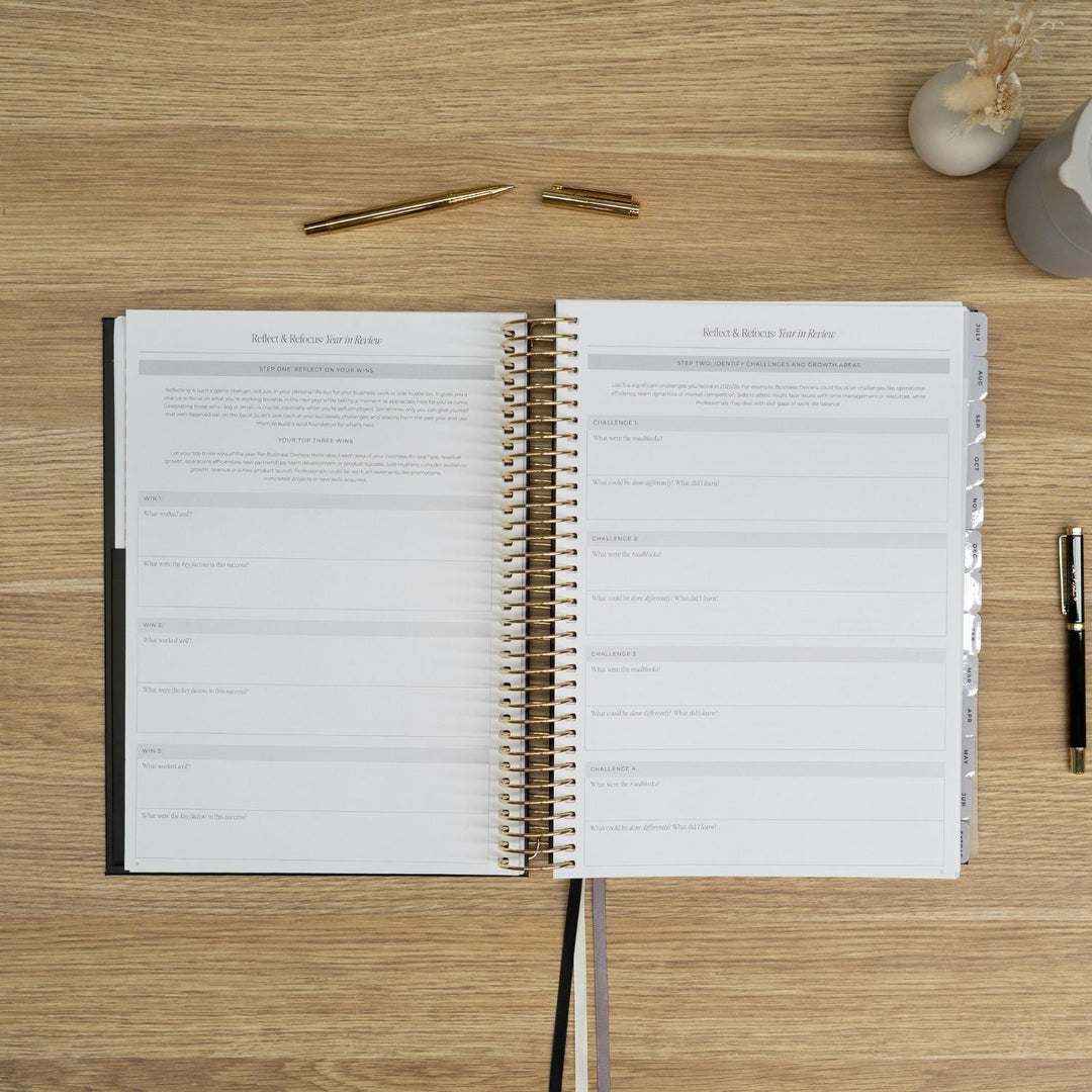 2026/27 Financial Year Business Planner - Black