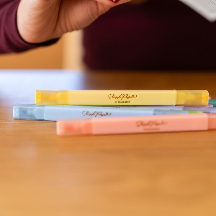 Pastel Highlighters - Planning Pack