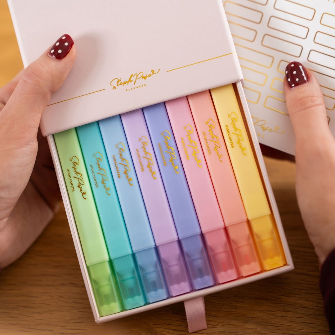 Pastel Highlighters - Planning Pack