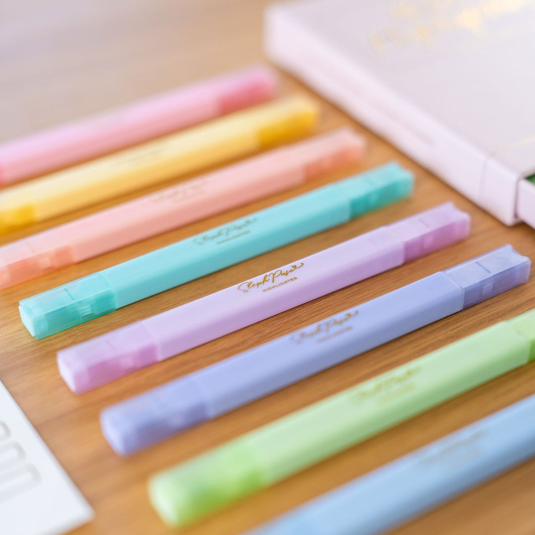 Pastel Highlighters - Planning Pack