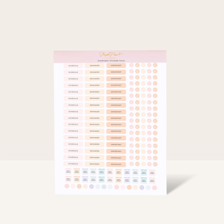 Everyday Sticker Pack