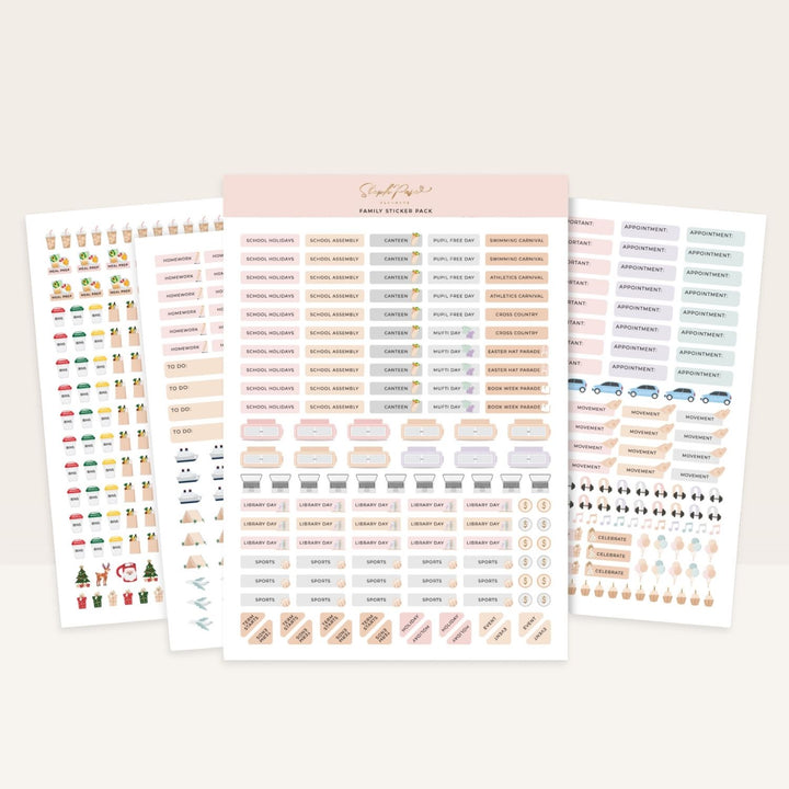 Family Sticker Pack