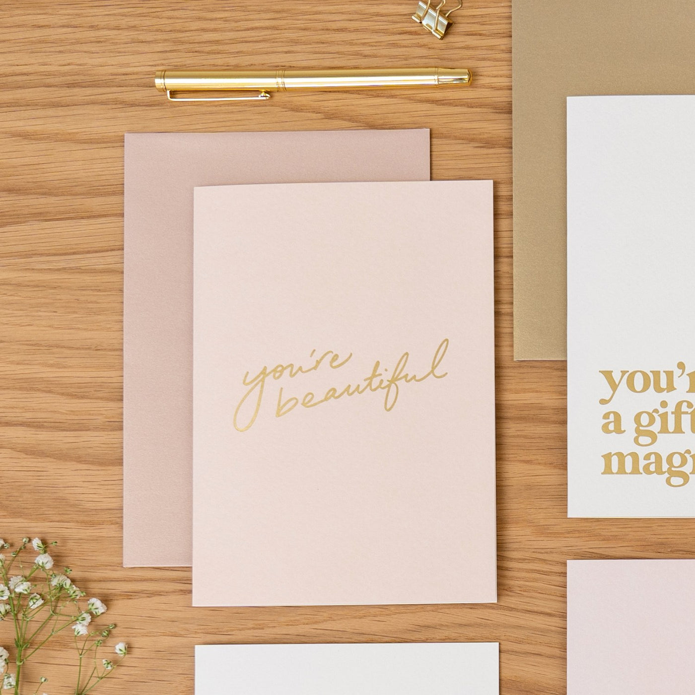 'You're Beautiful' Greeting Card