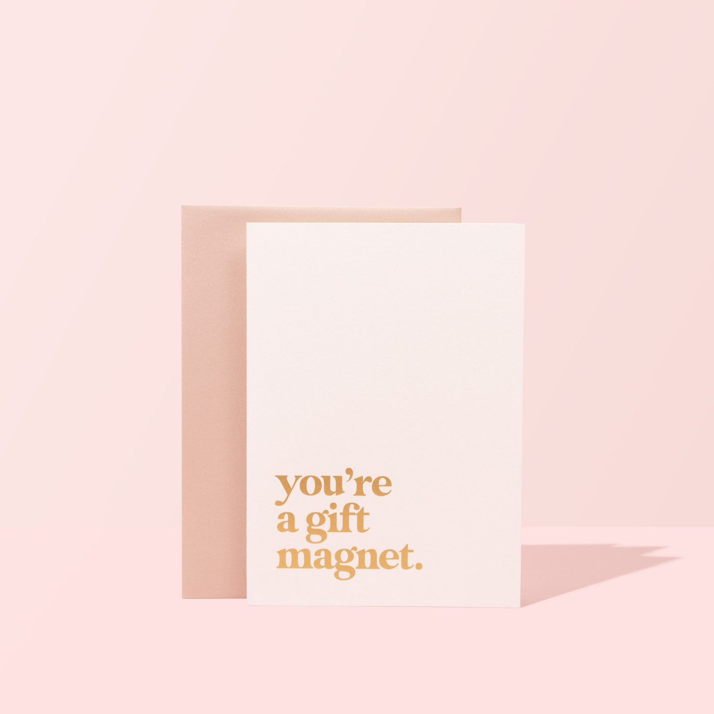 'Gift Magnet' Greeting Card