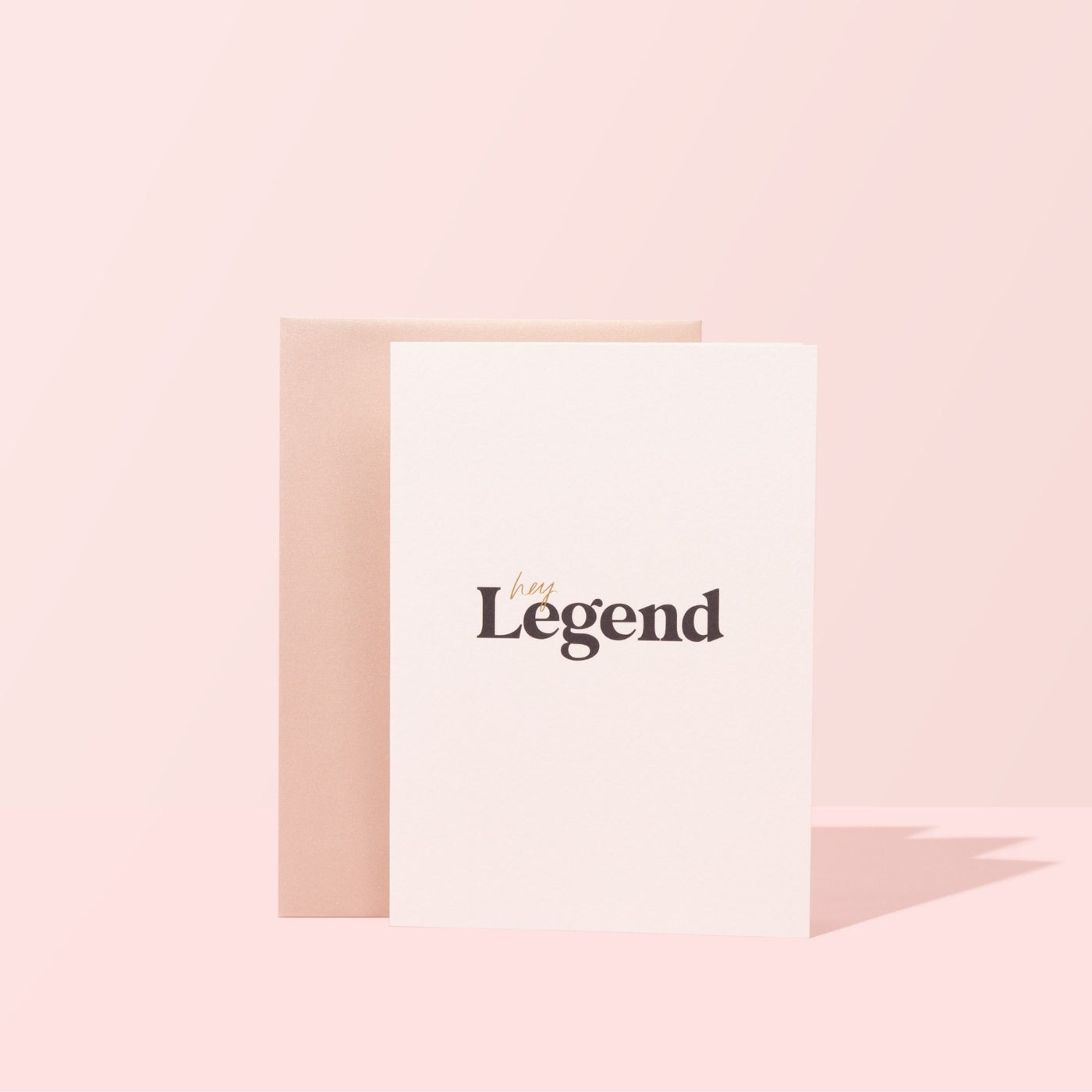 'Hey Legend' Greeting Card