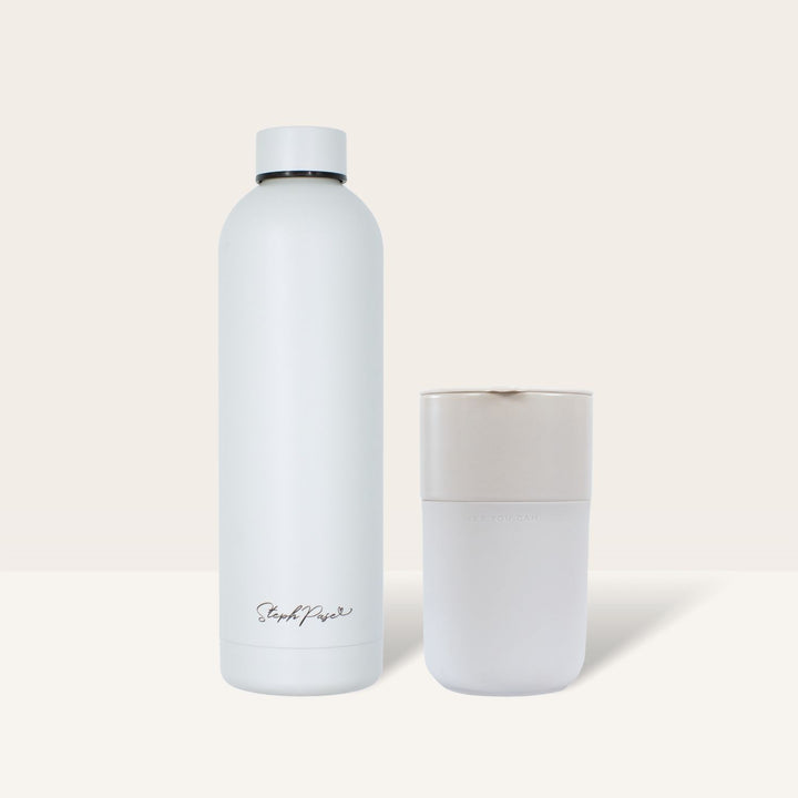 Insulated Bottle + Mug Set - Dove Grey