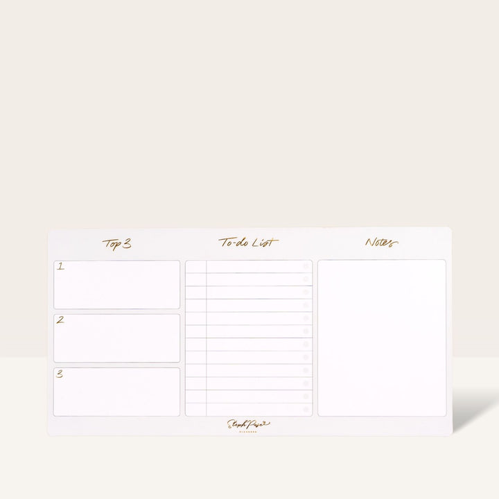 To-Do List Planner Magnet - Soft Grey