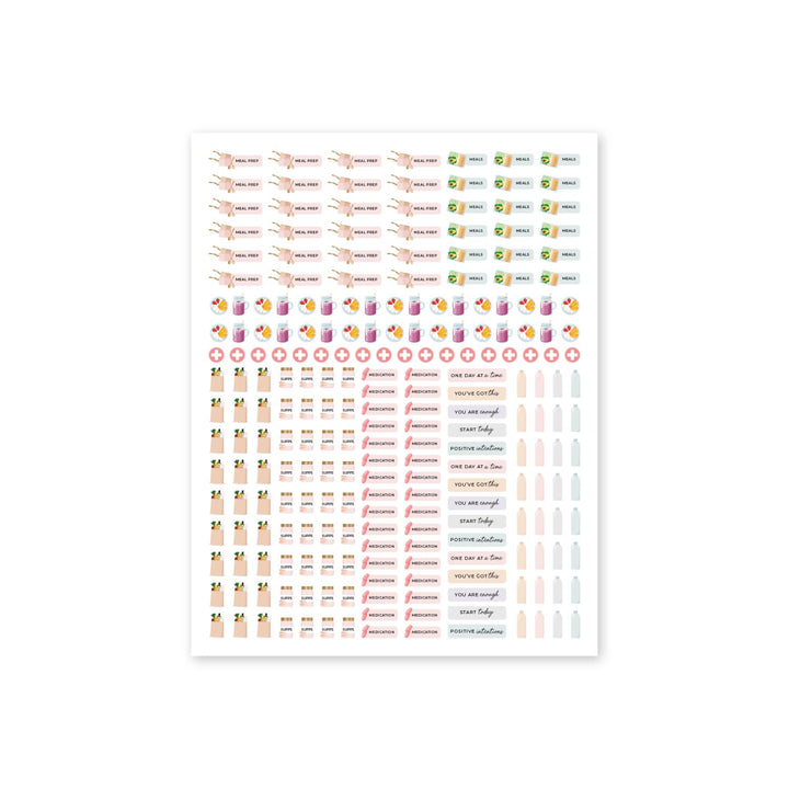 Health Sticker Pack