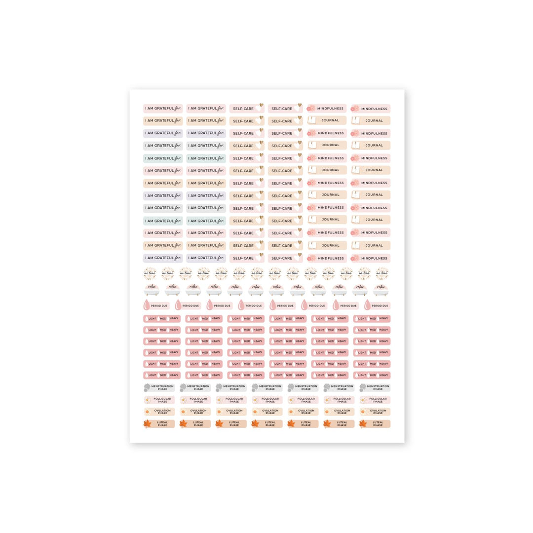 Health Sticker Pack