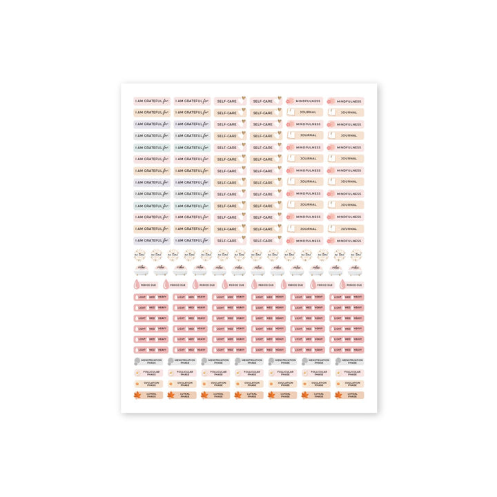 Health Sticker Pack