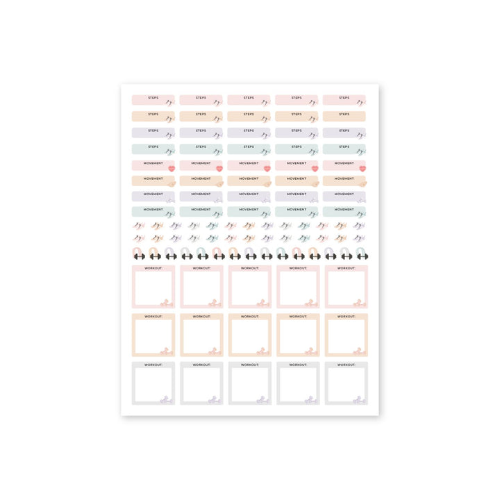 Health Sticker Pack