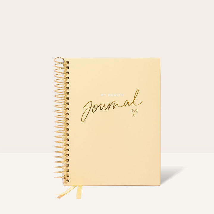 My Health Journal - Butter Yellow