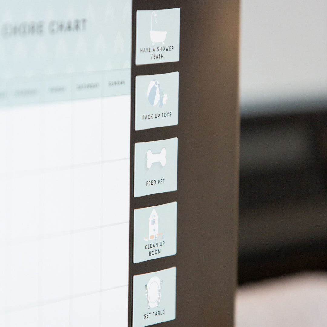 Kids Chore Chart Magnet SAGE