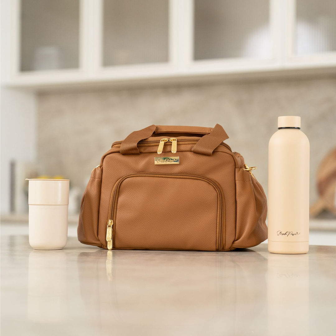 Luxe Insulated Lunch Bag - Tan