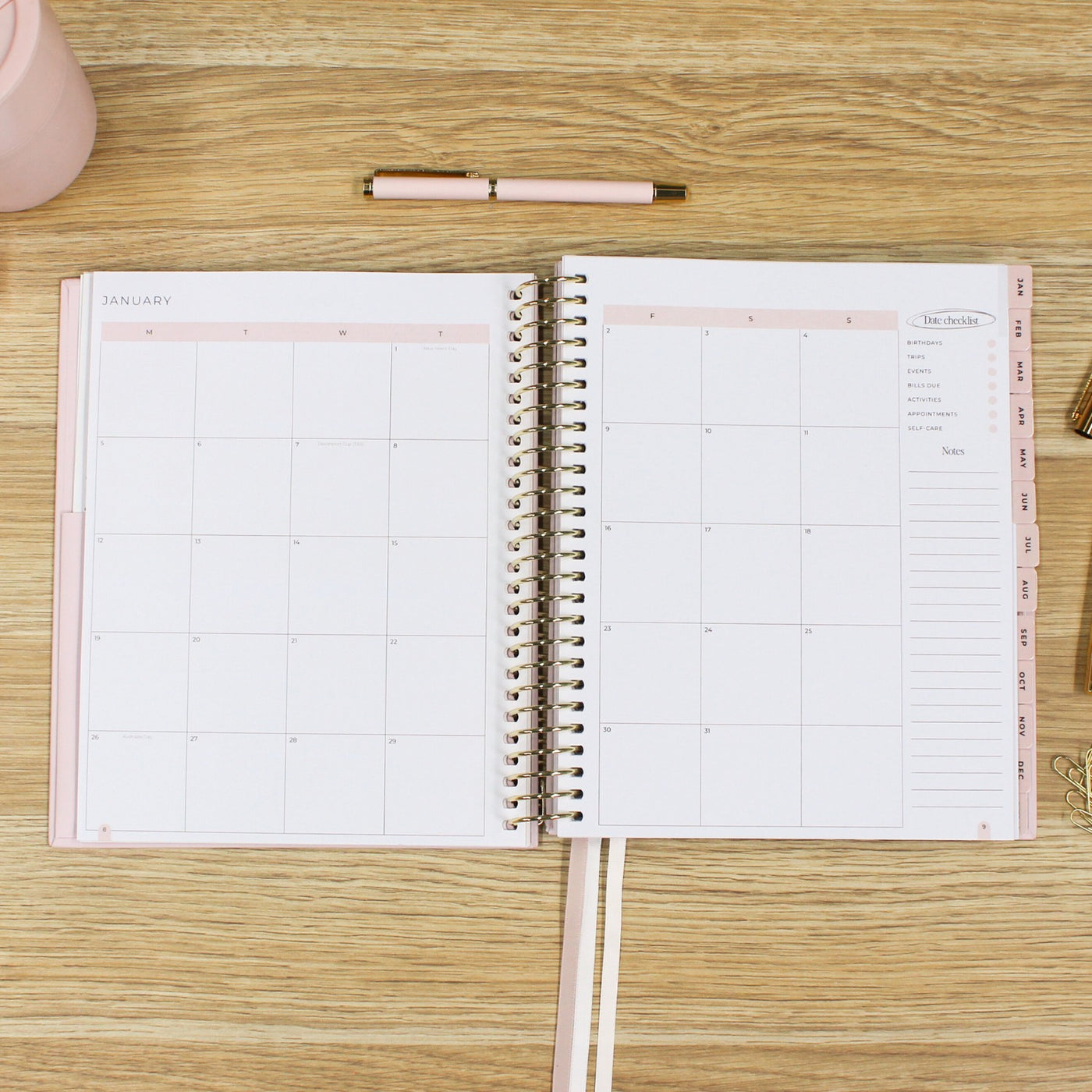 2026 Classic Planner - Blush