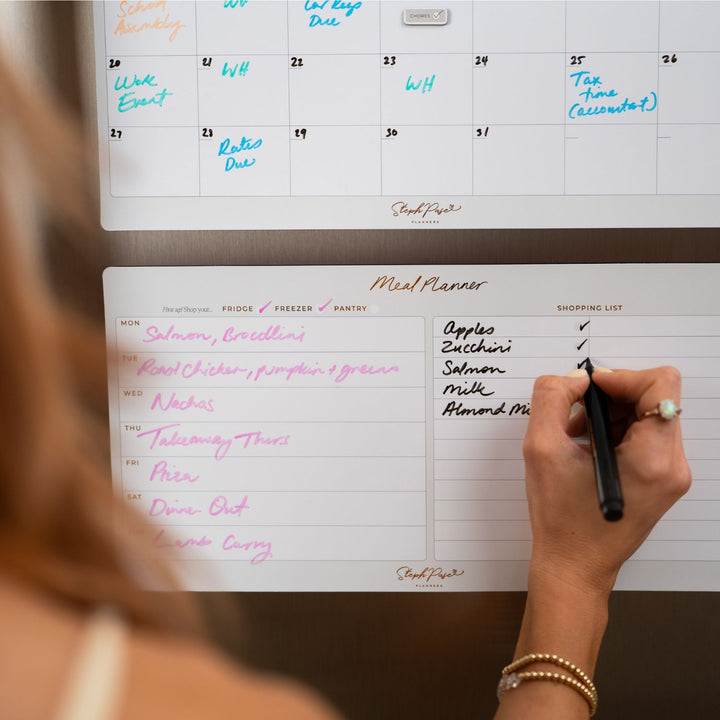 Magnetic Whiteboard Markers - Black 3-Pack