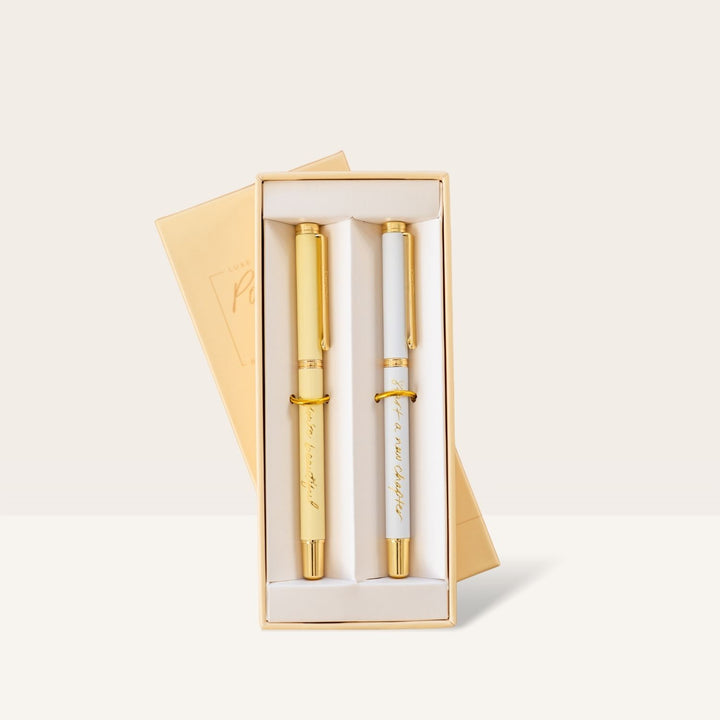Positivity Pens - Lemon + White 2 Pack