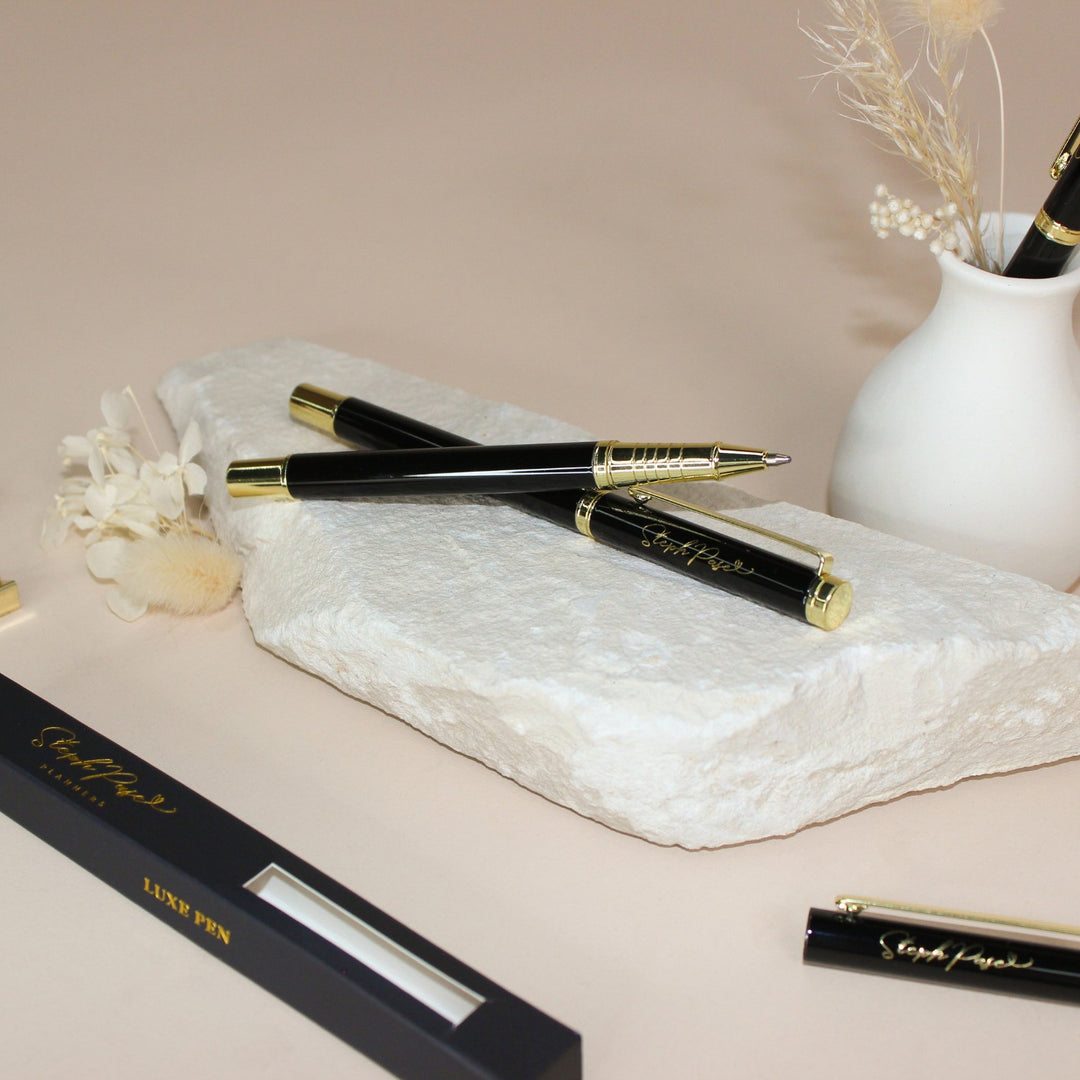 The Essential Pen  - Black + Gold