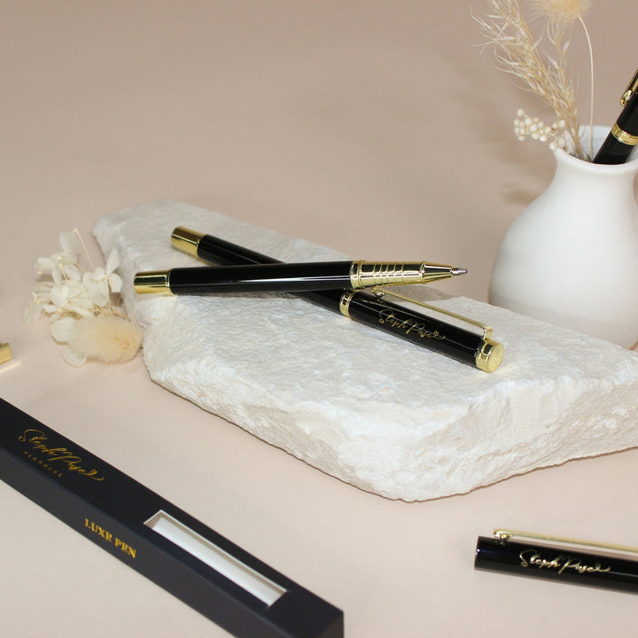 The Essential Pen  - Black + Gold