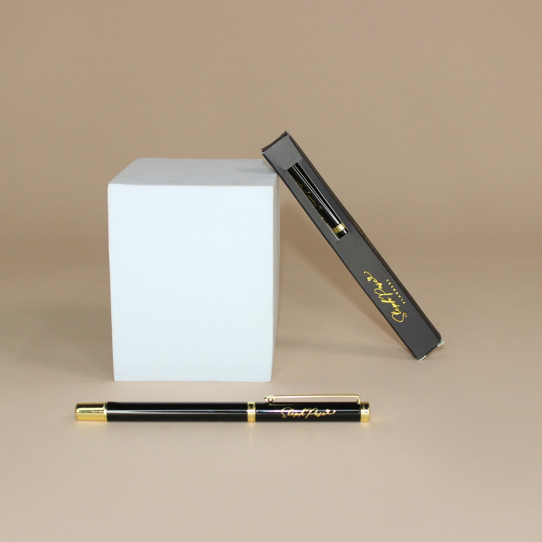 The Essential Pen  - Black + Gold