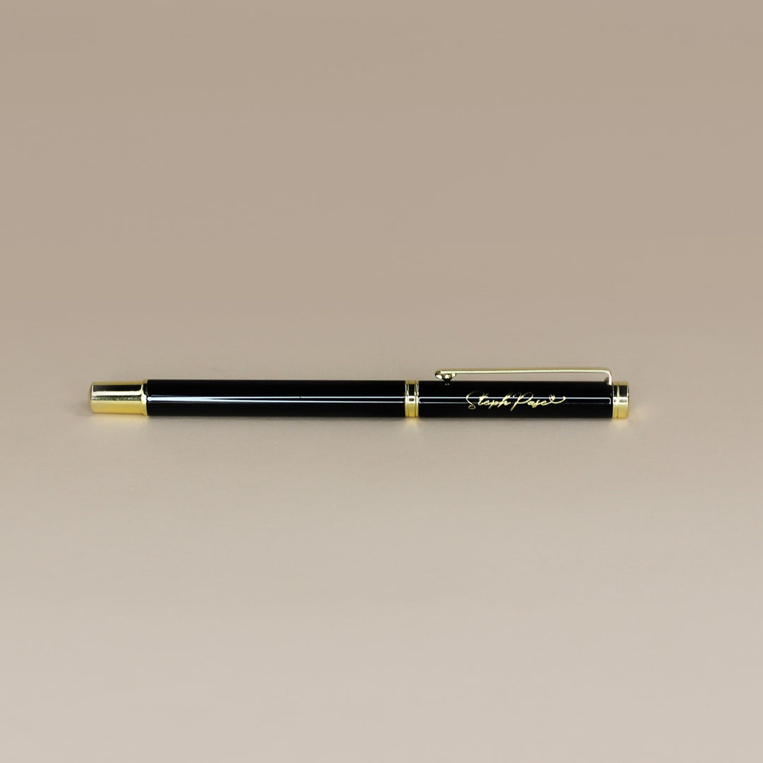 The Essential Pen  - Black + Gold