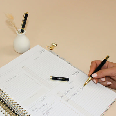 The Essential Pen  - Black + Gold