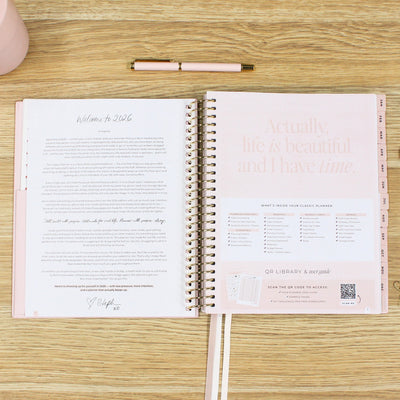 2026 Classic Planner - Blush