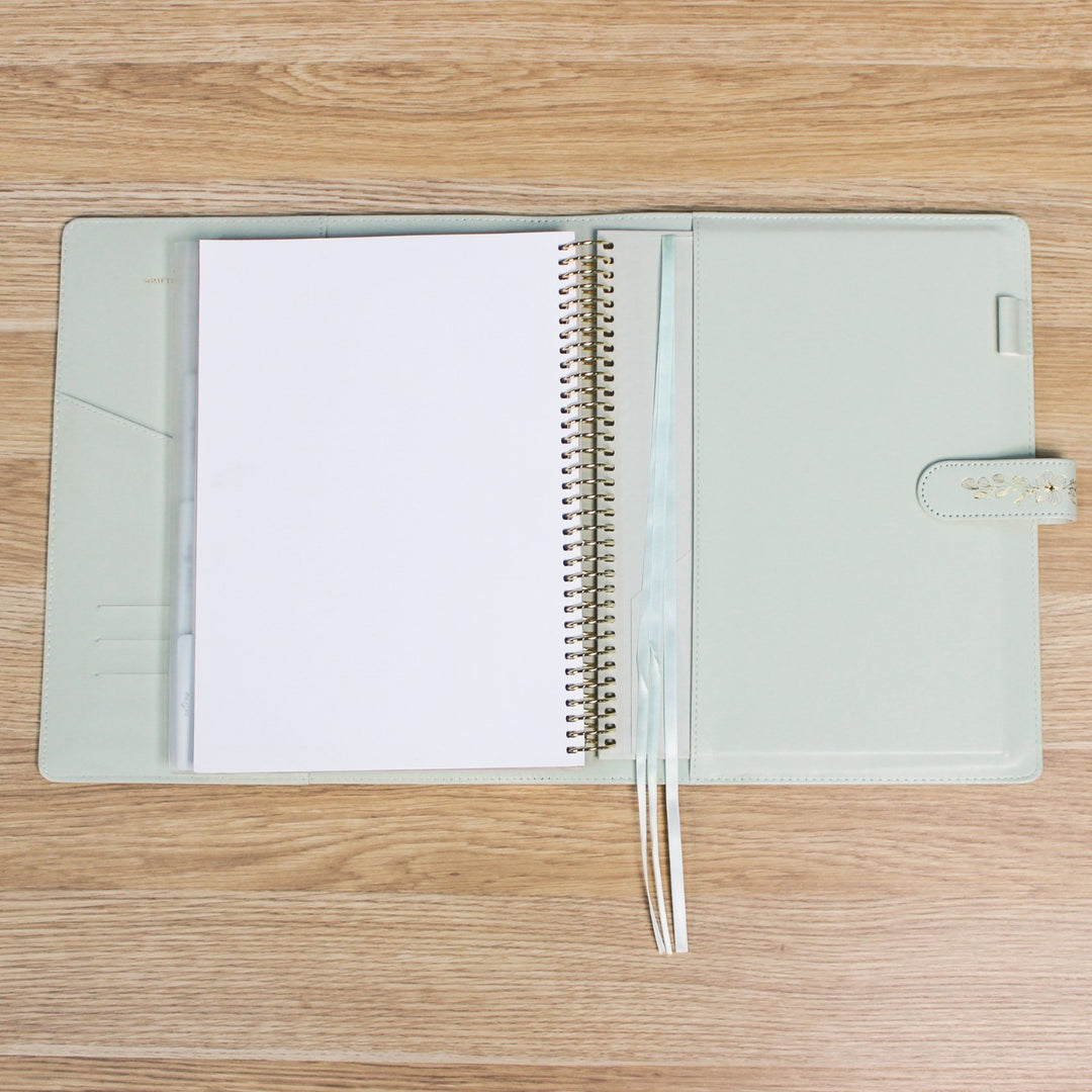 Planner Cover - Large - Vintage Sage