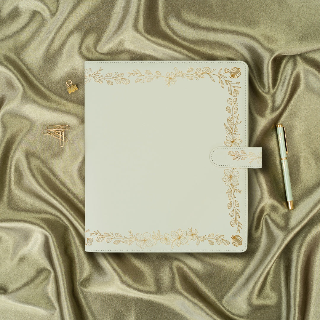 Planner Cover - Large - Vintage Sage