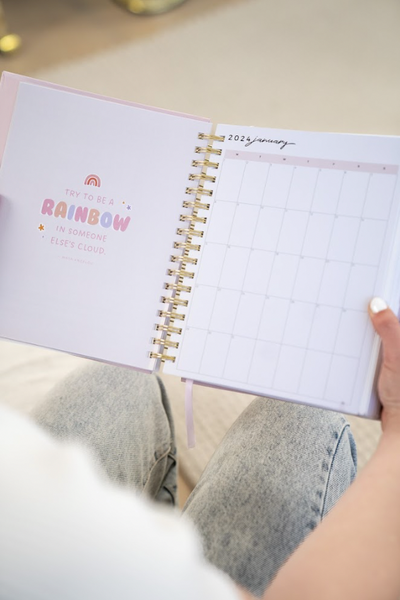 2024 Daily Planner - Blush