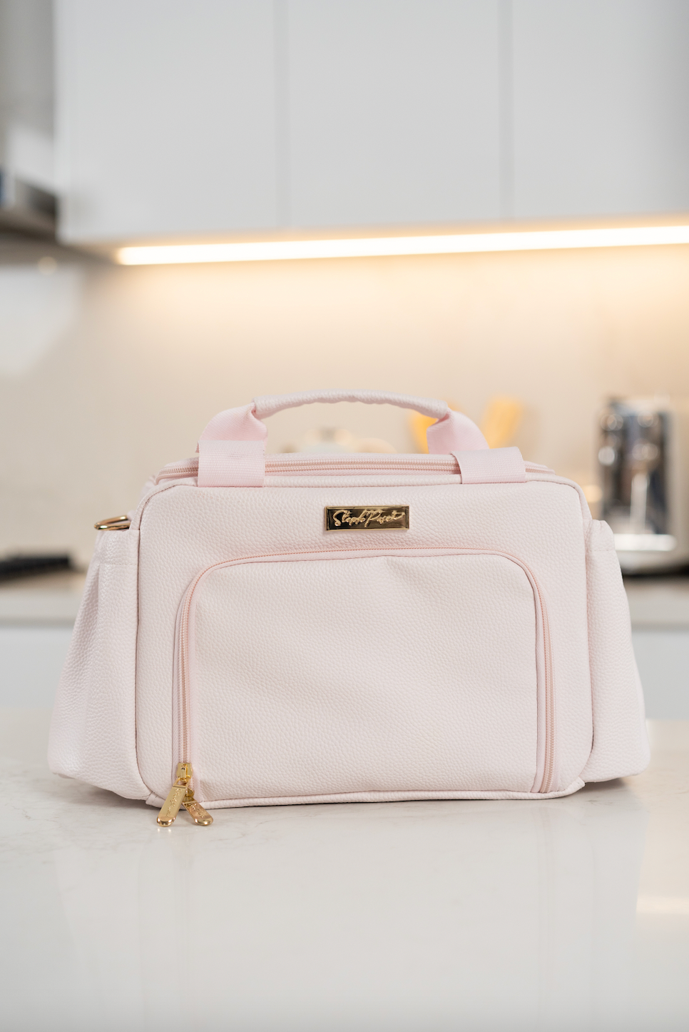 Luxe Insulated Lunch Bag - Blush