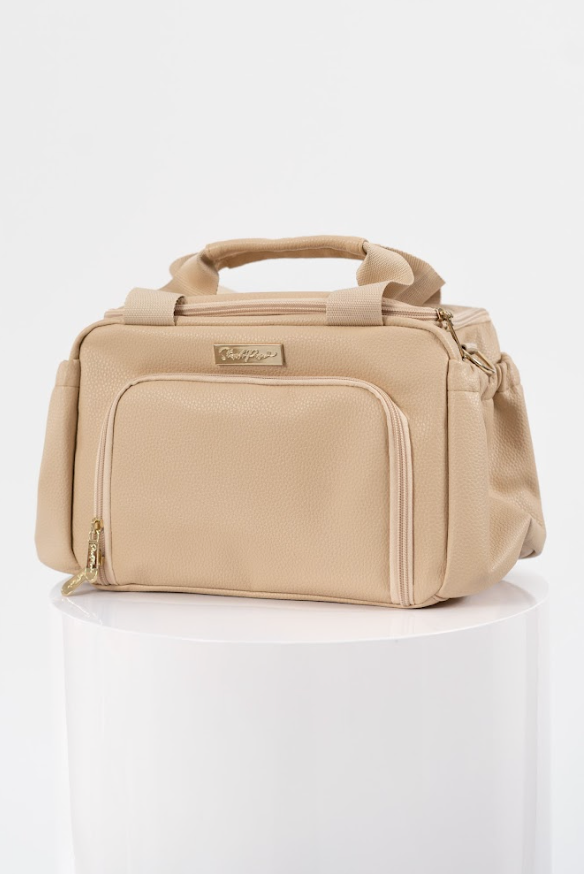 Luxe Insulated Lunch Bag - Beige