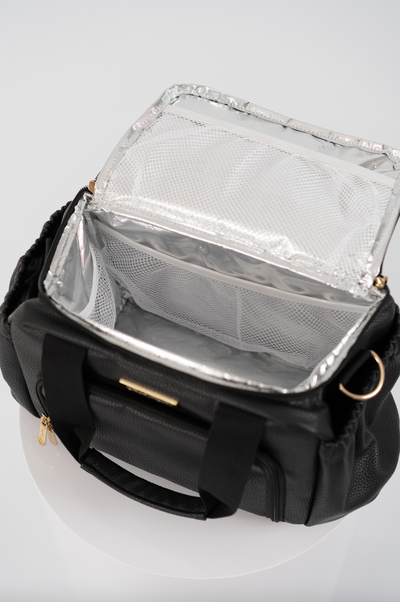 Luxe Insulated Lunch Bag - Black