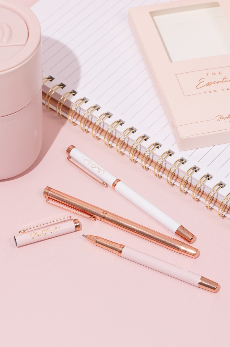 The Essential Pen Pack ROSE GOLD