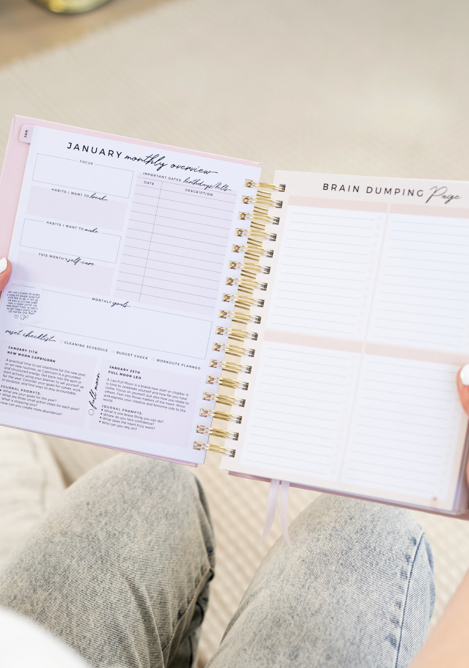 2024 Signature Planner - Blush