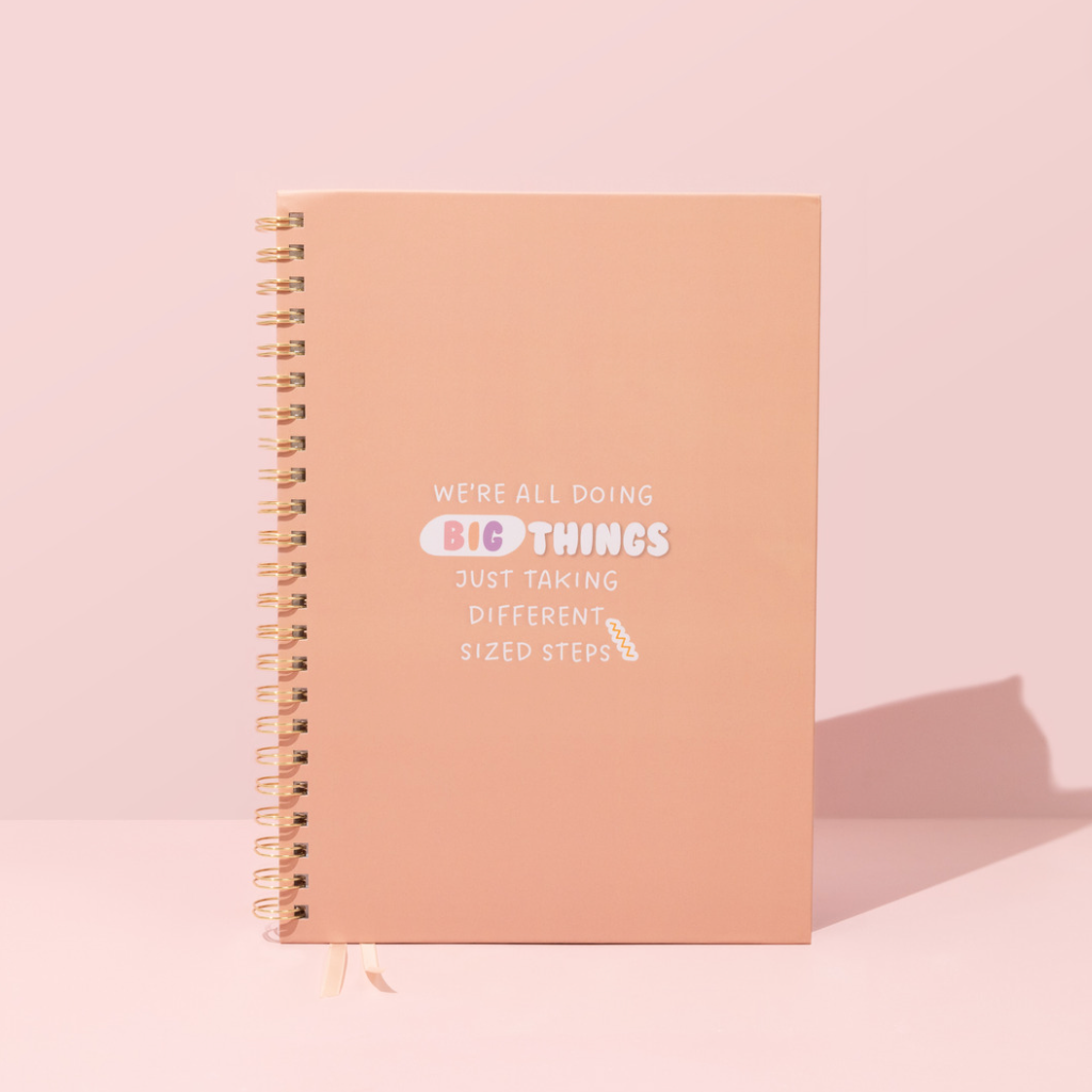A4 Notebook - Apricot Tan