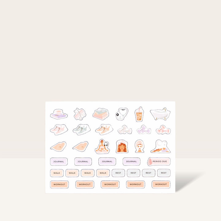Self-Care Magnetic Icon Pack