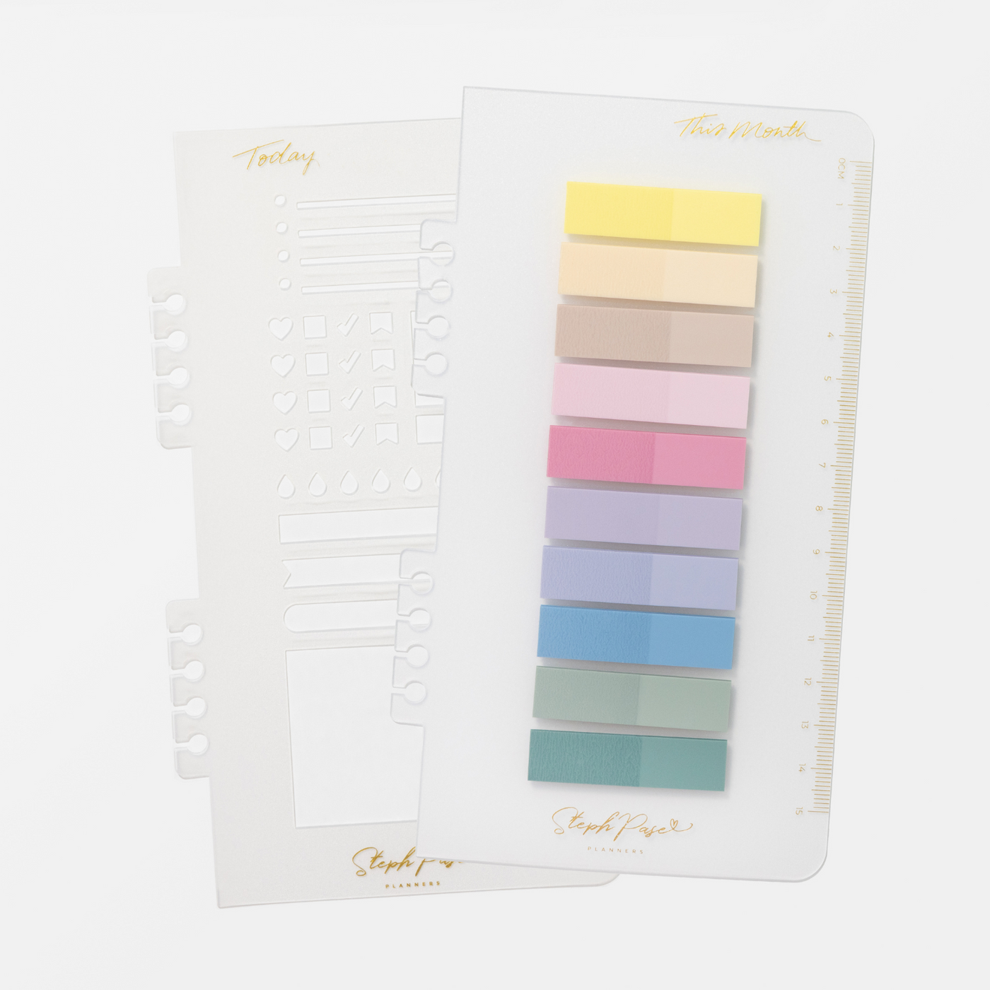 Snap-in Bookmark Set - 2 Pack - Yellow Gold