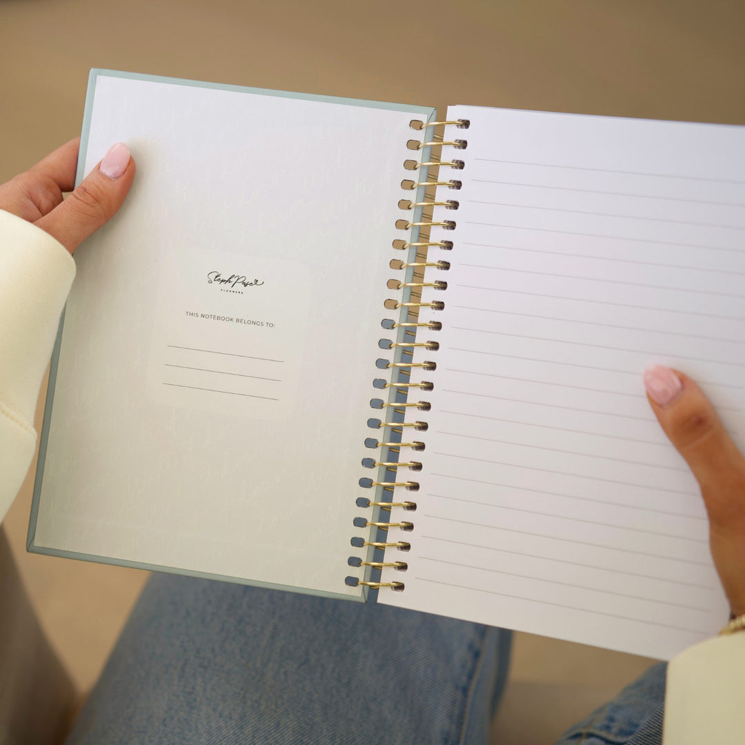 A5 Luxe Notebook - Vintage Sage