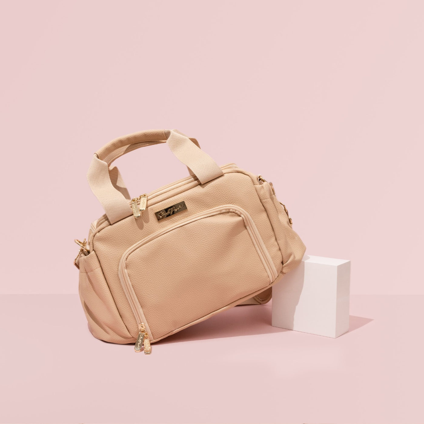 *Imperfect* - Luxe Insulated Lunch Bag - Beige