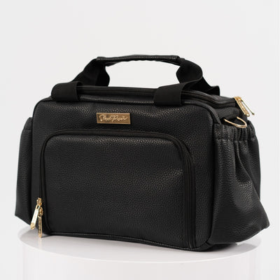 *Imperfect* - Luxe Insulated Lunch Bag - Black