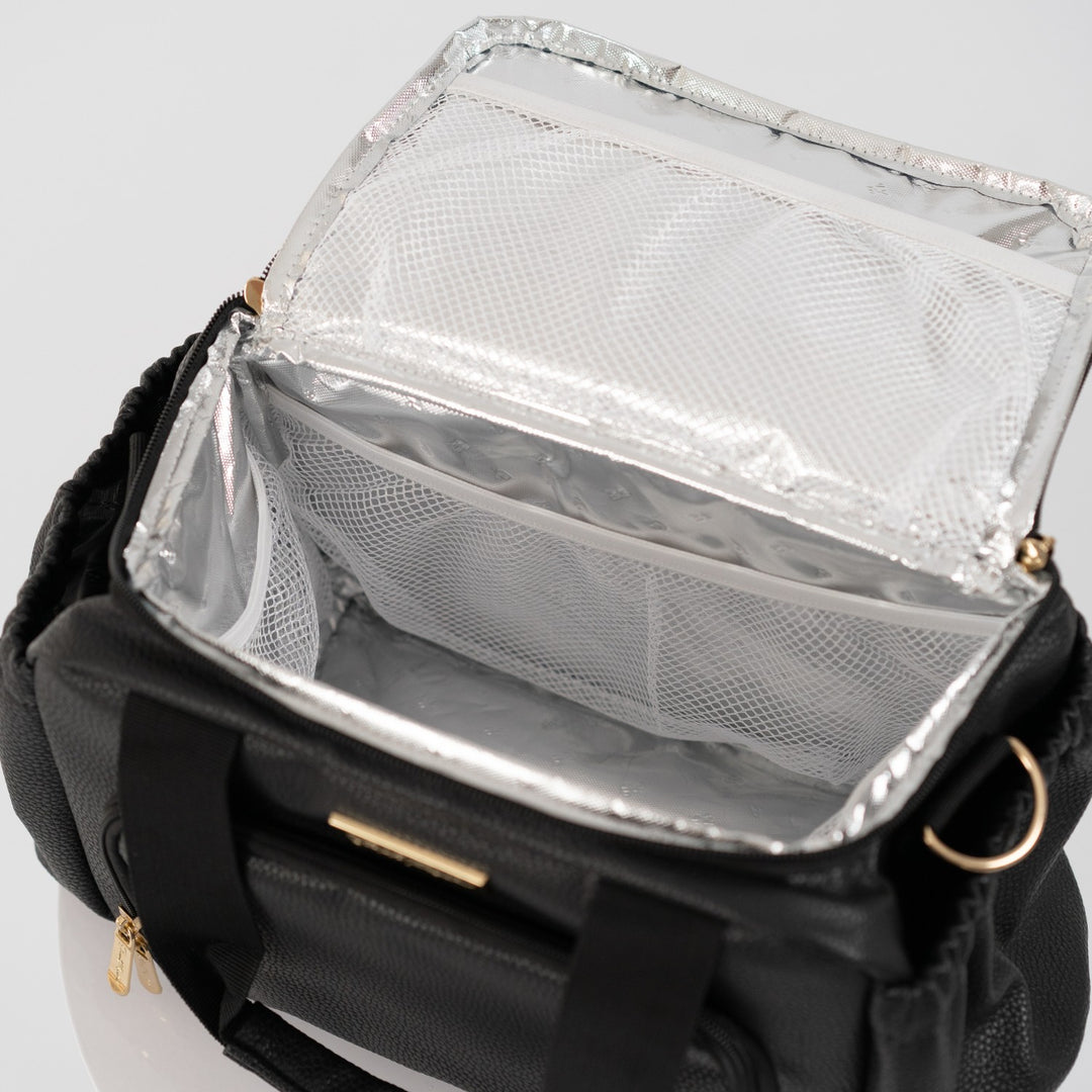 Luxe Insulated Lunch Bag - Black
