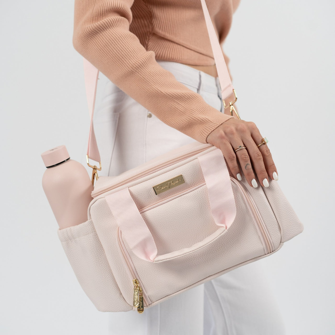 Luxe Insulated Lunch Bag - Blush