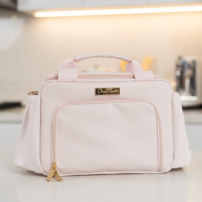 Luxe Insulated Lunch Bag - Blush